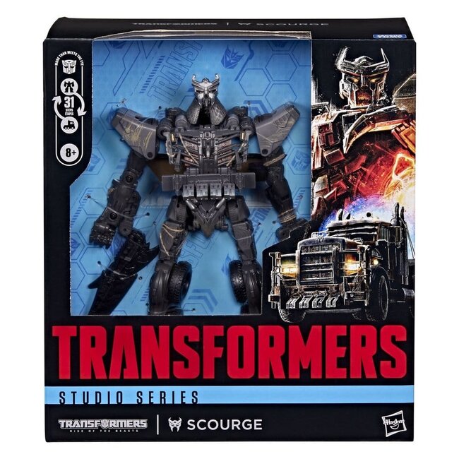 Transformers: Rise of the Beasts Studio Series Leader Class Action Figure Scourge 22 cm