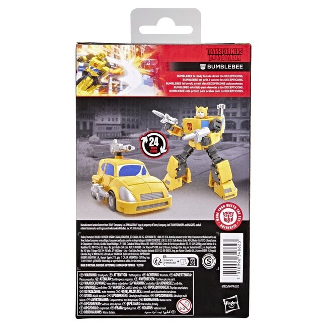Transformers: Devastation Studio Series Deluxe Class Action Figure Bumblebee 11 cm