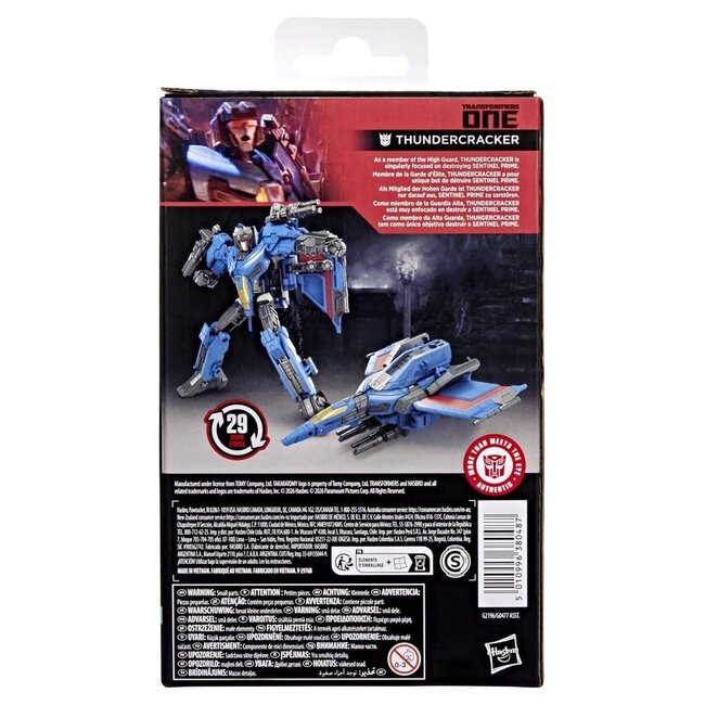 Transformers One Studio Series Deluxe Class Action Figure Thundercracker 13 cm