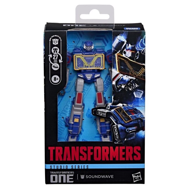 Transformers One Studio Series Deluxe Class Action Figure Soundwave 13 cm