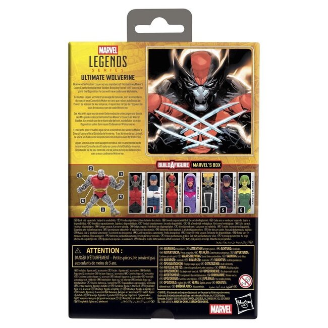 Marvel Legends Actionfigur Ultimate Wolverine 15 cm