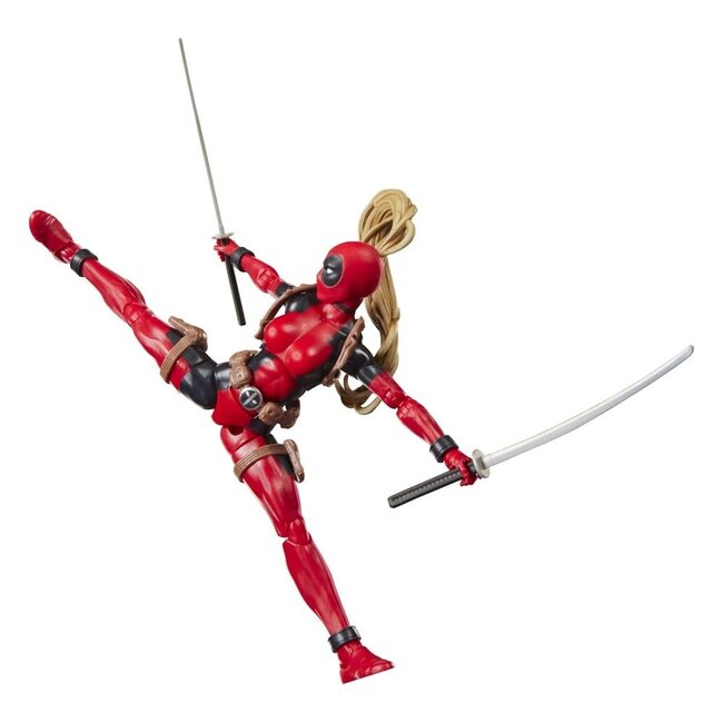 Marvel Legends Actionfigur Lady Deadpool (BAF: Marvel's Box) 15 cm
