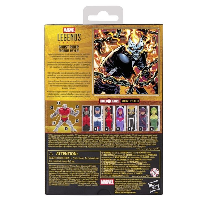 Marvel Legends Action Figure Ghost Rider (Robbie Reyes) (BAF: Marvel's Box) 15 cm