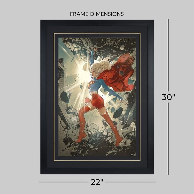 DC Comics Fine Art Print Supergirl 41 x 61 cm - unframed