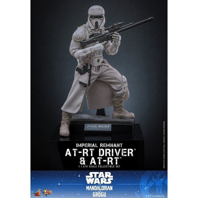 Star Wars: The Mandalorian & Grogu Movie Masterpiece Action Figure 1/6 Imperial Remnant AT-RT Driver 30 cm