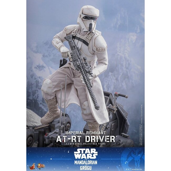 Star Wars: The Mandalorian & Grogu Movie Masterpiece Action Figure 1/6 Imperial Remnant AT-RT Driver 30 cm