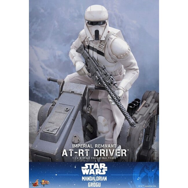 Star Wars: The Mandalorian & Grogu Movie Masterpiece Action Figure 1/6 Imperial Remnant AT-RT Driver 30 cm