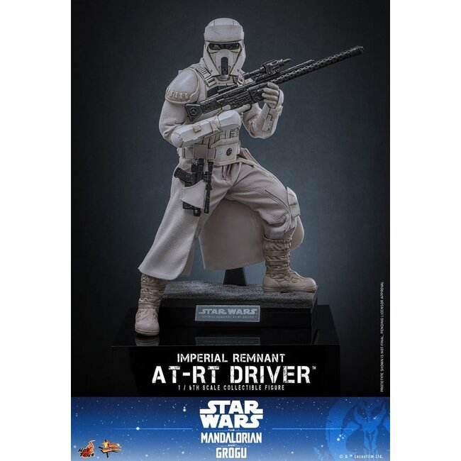 Star Wars: The Mandalorian & Grogu Movie Masterpiece Action Figure 1/6 Imperial Remnant AT-RT Driver 30 cm