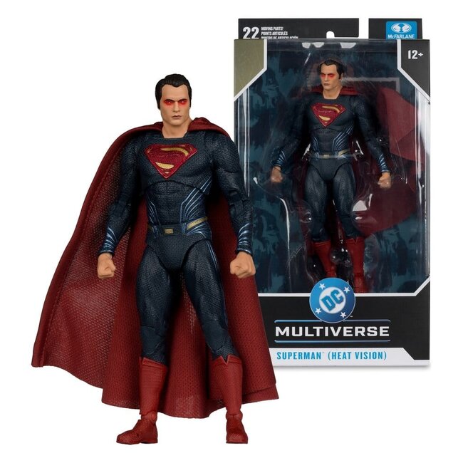 Batman v Superman: Dawn of Justice (2016) DC Kinofassung Actionfigur Superman (Hitzeblick) 19 cm