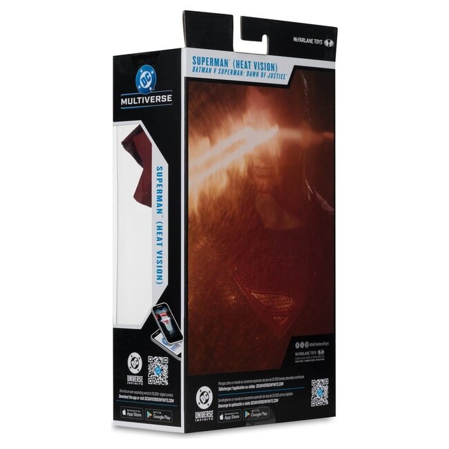 Batman v Superman: Dawn of Justice (2016) DC Kinofassung Actionfigur Superman (Hitzeblick) 19 cm