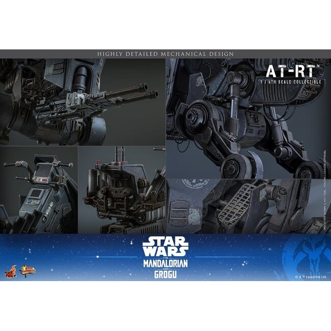 Star Wars: The Mandalorian & Grogu Movie Masterpiece Vehicle 1/6 AT-RT 60 cm