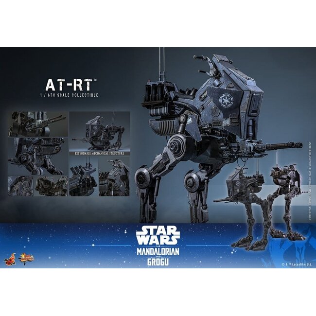 Star Wars: The Mandalorian & Grogu Movie Masterpiece Vehicle 1/6 AT-RT 60 cm