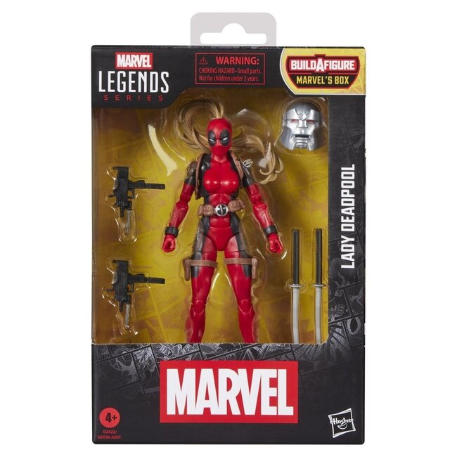 Marvel Legends Actionfigur Lady Deadpool (BAF: Marvel's Box) 15 cm