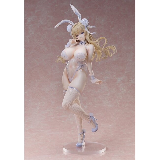 Origineel PVC-figuur van Blossom Bunny (schaal 1/4), illustratie van Lovecacao, 49 cm.