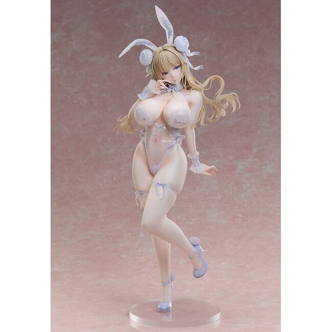 Origineel PVC-figuur van Blossom Bunny (schaal 1/4), illustratie van Lovecacao, 49 cm.