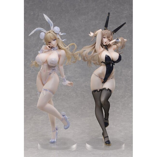 Origineel PVC-figuur van Blossom Bunny (schaal 1/4), illustratie van Lovecacao, 49 cm.
