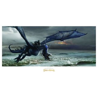 Weta Workshop Lord of the Rings Art Print Nazgul Ahunt 59 x 30 cm