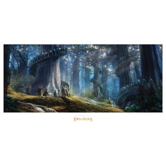 Weta Workshop Lord of the Rings Art Print Lothlorien 59 x 30 cm
