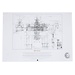 Weta Workshop Herr der Ringe – Bauplan-Kunstdruck: Der Stall von Edoras, 59 x 42 cm