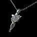 Weta Workshop Herr der Ringe Replika 1/1 Anhänger & Kette Evenstar (Sterlingsilber)
