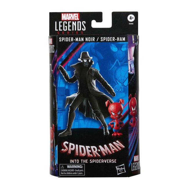 Spider-Man: Into the Spider-Verse Marvel Legends Actionfiguren-Doppelpack 2022 Spider-Man Noir & Spider-Ham 15 cm