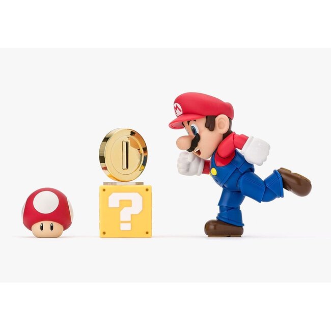 Super Mario SH Figuarts Actionfigur Super Mario 10 cm