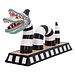 Nemesis Now Beetlejuice Figur Sandwurm 29 cm