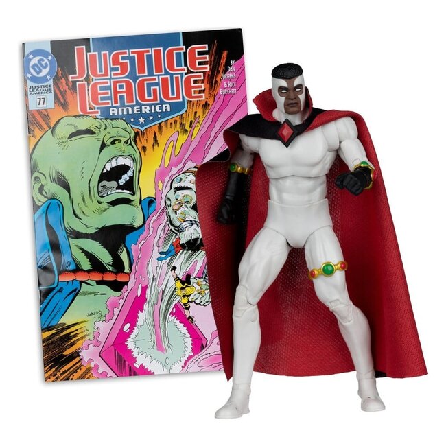 DC Direct Page Punchers Actionfigur Bloodwynd (Justice League #77) (Rote Platin-Edition) 18 cm