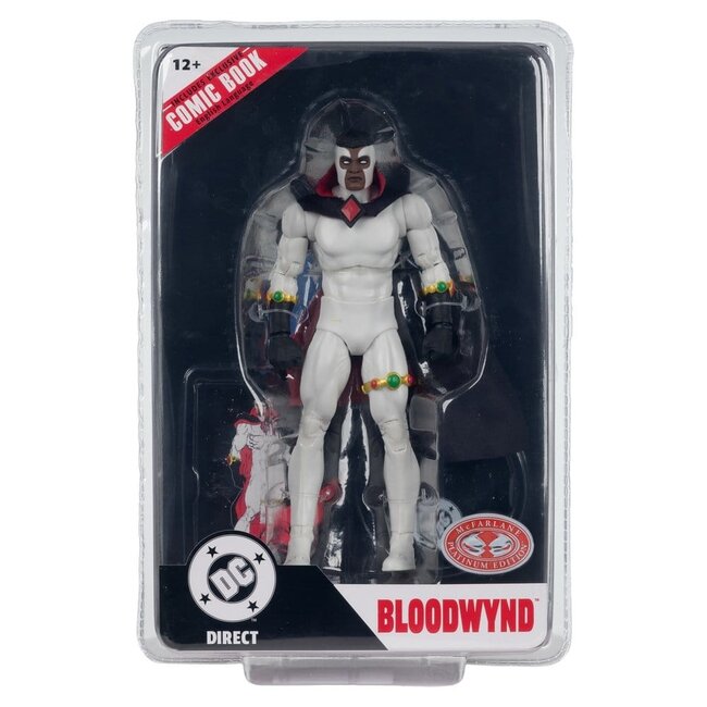 DC Direct Page Punchers Action Figure Bloodwynd (Justice League #77) (Red Platinum Edition) 18 cm