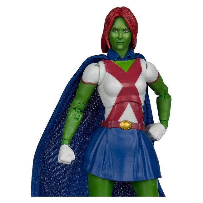 DC Direct Page Punchers Action Figure Miss Martian (Teen Titans #41) (Red Platinum Edition) 17 cm