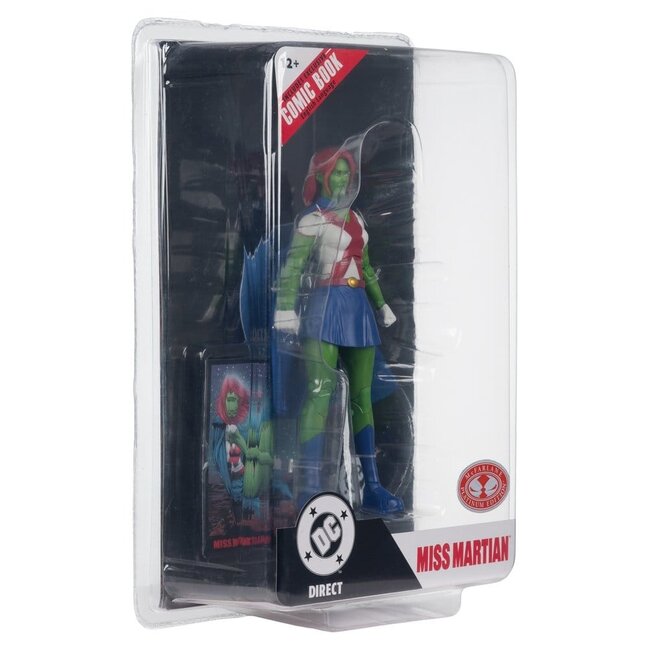 DC Direct Page Punchers Actionfigur Miss Martian (Teen Titans #41) (Rote Platin-Edition) 17 cm