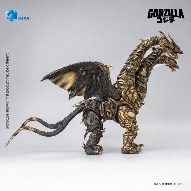 Godzilla: Final Wars (2004) Exquisite Basic Series Action Figure Keizer Ghidorah 25 cm