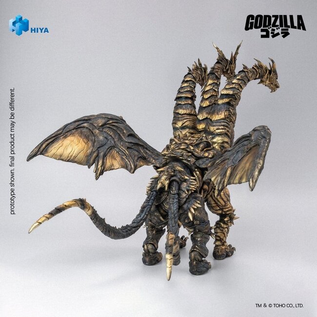 Godzilla: Final Wars (2004) Exquisite Basic Series Action Figure Keizer Ghidorah 25 cm