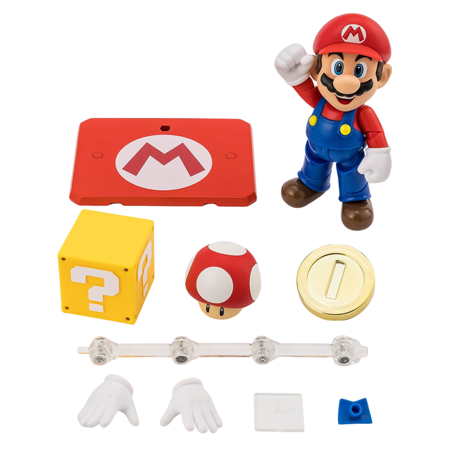 Super Mario S.H. Figuarts Action Figure Super Mario 10 cm