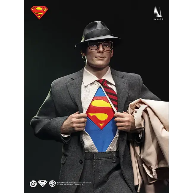 DC Comics Superman (1978) Actionfiguren-Set im Maßstab 1:6, bestehend aus Superman und Clark Kent, 30 cm