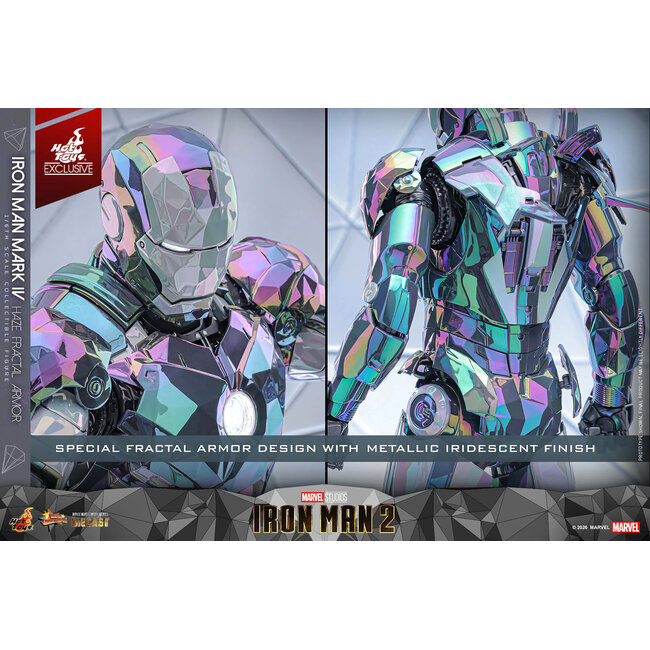 Iron Man 2 Action Figure 1/6 Iron Man Mark IV (Haze Fractal Armor