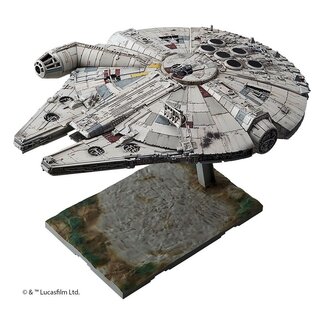 Bandai Star Wars Star Wars Episode VII Modelbouwset 1/144 Millennium Falcon