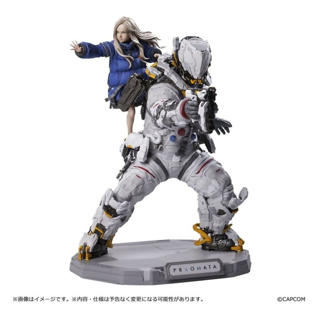 Pragmata Capcom Figure Builder Creator's Model PVC-Figur Hugh & Diana 28 cm