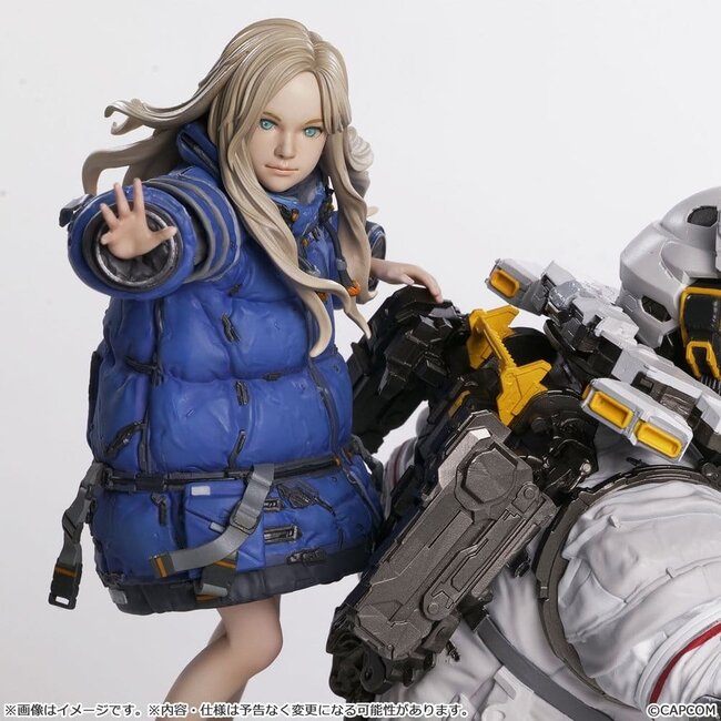 Pragmata Capcom Figure Builder Creator's Model PVC-Figur Hugh & Diana 28 cm