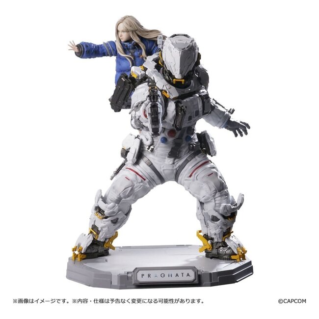 Pragmata Capcom Figure Builder Creator's Model PVC-Figur Hugh & Diana 28 cm