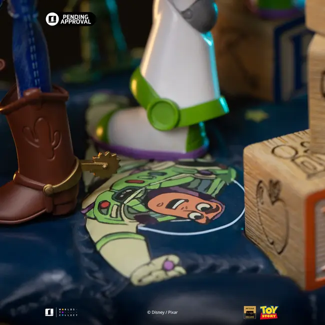 Toy Story Deluxe-Statue im Maßstab 1:10: Buzz & Woody, 21 cm