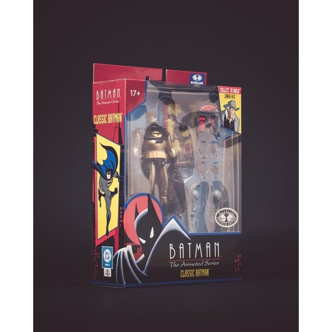 Batman: The Animated Series DC Direct Build-A Action Figures Wave 5 Classic Batman (Platinum Edition) 15 cm