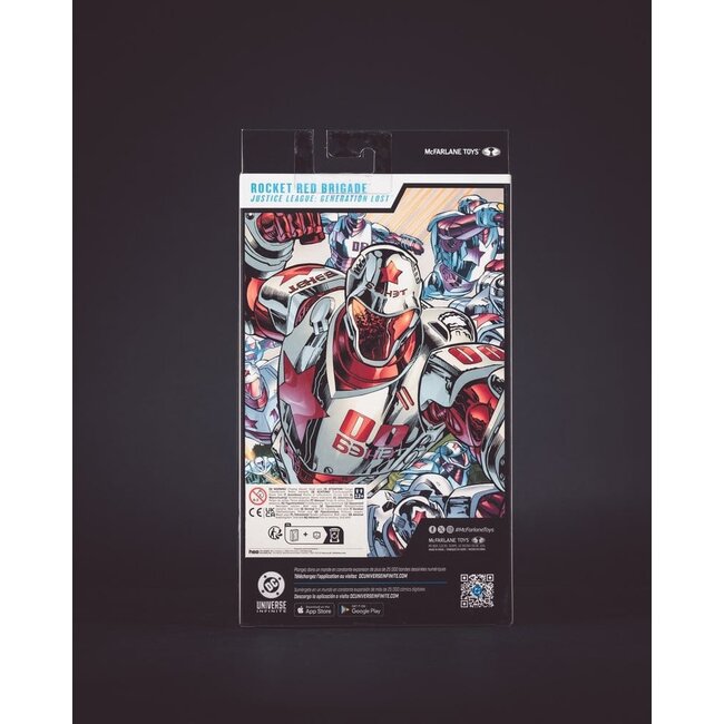 Justice League: Generation Lost DC Multiverse Actionfigur Rocket Red Brigade (Platinum Edition) 18 cm