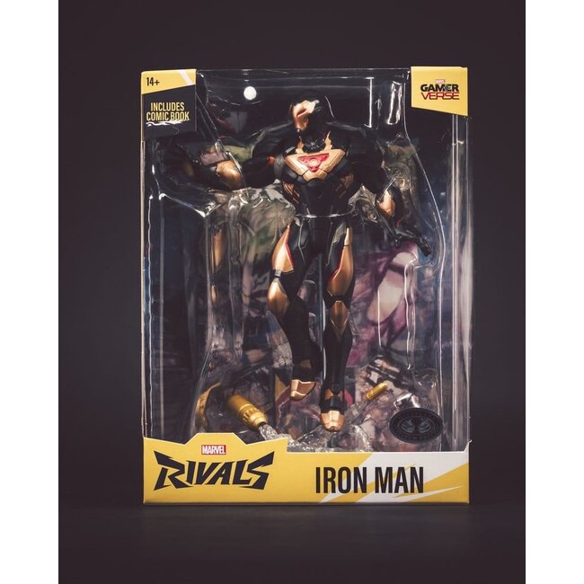 Marvel Rivals Collection Gamerverse 1/6 Actionfigur Iron Man (Platinum Edition) 28 cm
