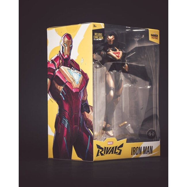 Marvel Rivals Collection Gamerverse 1/6 Action Figure Iron Man (Platinum Edition) 28 cm