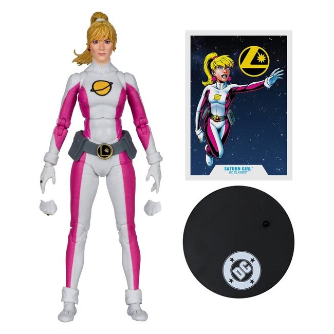 DC Multiverse Action Figure Saturn Girl (DC Classic) (Red Platinum Edition) 18 cm