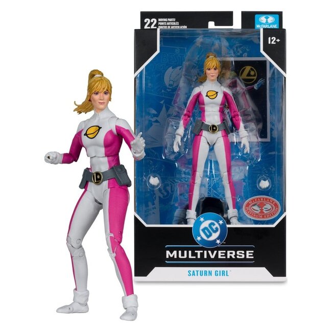 DC Multiverse Action Figure Saturn Girl (DC Classic) (Red Platinum Edition) 18 cm