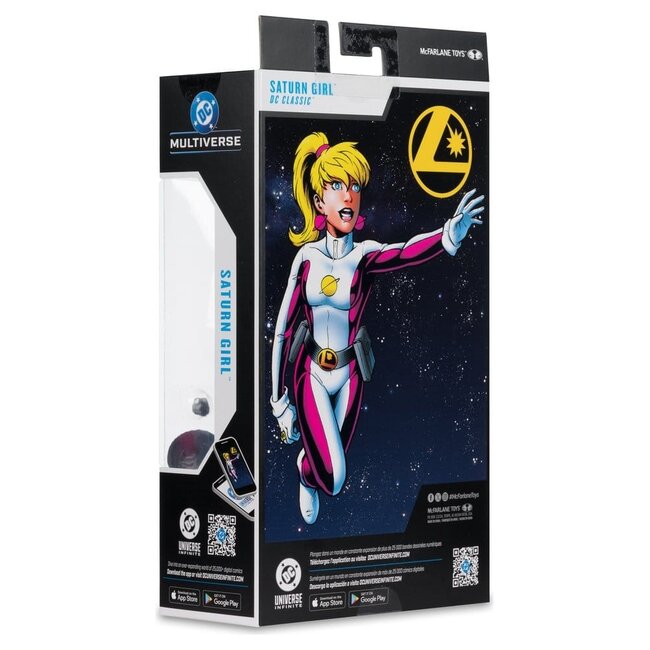 DC Multiverse Action Figure Saturn Girl (DC Classic) (Red Platinum Edition) 18 cm