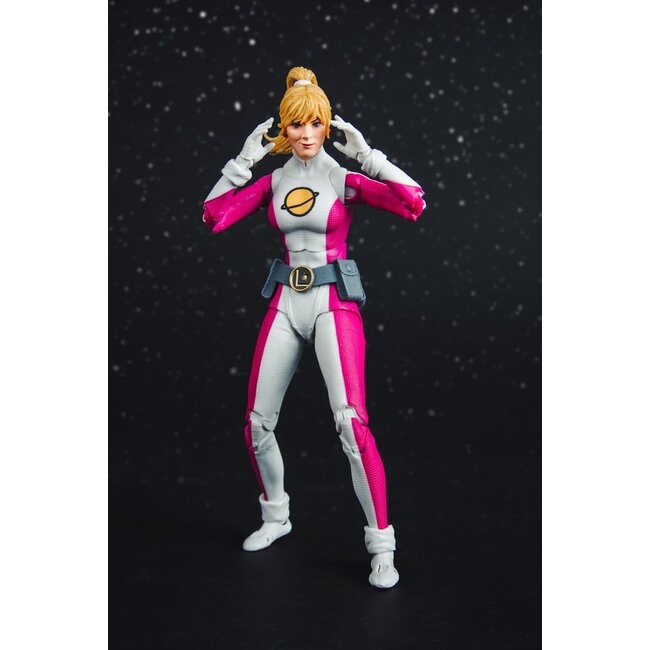 DC Multiverse Action Figure Saturn Girl (DC Classic) (Red Platinum Edition) 18 cm