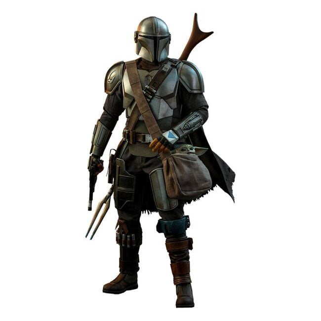 Hot Toys Star Wars The Mandalorian Actionfiguren-Doppelpack 1/4 Der Mandalorianer & Das Kind 46 cm